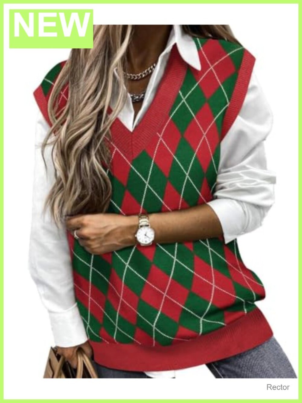 Plus Size Cable Knit Sweater Vest Sleeveless V-Neck Pullover Tank Top